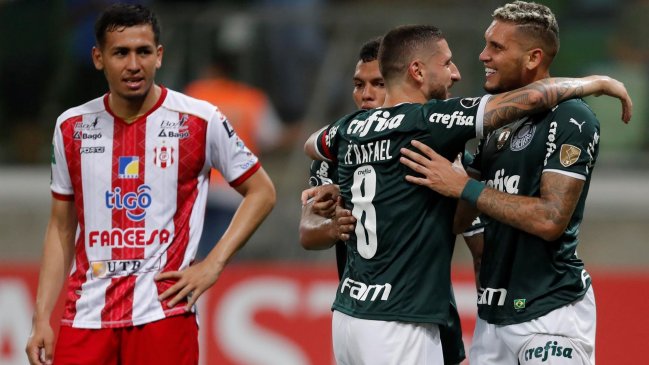 Palmeiras de Benjamin Kuscevic humilló con ocho goles a Independiente Petrolero en la Libertadores