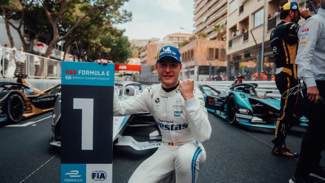 Stoffel Vandoorne ganó el E-Prix de Mónaco y lidera la Fórmula E