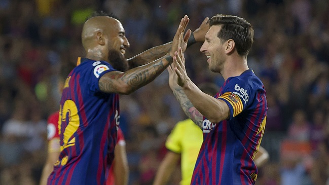 Arturo Vidal dijo que Messi es el oponente más difícil al que se ha enfrentado