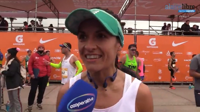 Danica Kusanovic se convirtió en la primera chilena en conquistar el Maratón de Santiago desde 2012