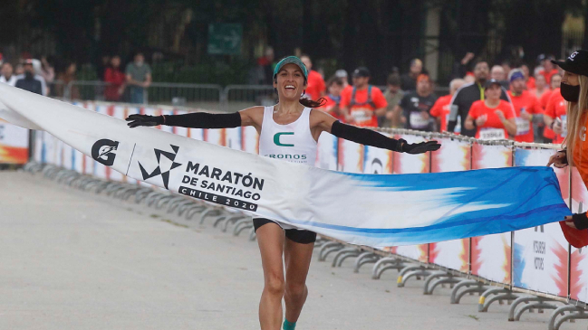Primera chilena en ganar el Maratón desde 2012: Me siento honrada y orgullosa