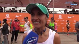 Danica Kusanovic se convirtió en la primera chilena en conquistar el Maratón de Santiago desde 2012