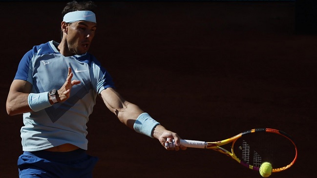 Rafael Nadal arrolló a John Isner en su estreno en Roma
