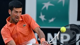 Novak Djokovic timbró otro paso arrollador en Roma