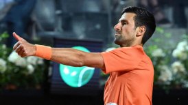 Novak Djokovic tumbó a un aguerrido Auger-Aliassime y pasó a semis en el Masters de Roma