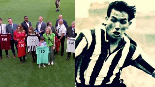 ¡Tremendo! Jorge Robledo fue homenajeado en Wembley como una de las 15 figuras históricas de la FA Cup