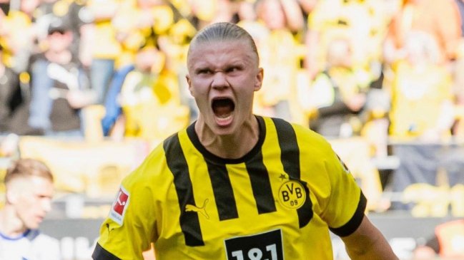 Haaland se despidió de Borussia Dortmund con un gol ante un Hertha Berlin que jugará la promoción