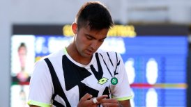 Tomás Barrios se despidió de la qualy en Roland Garros