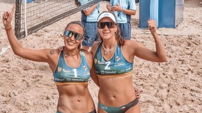 Francisca Rivas y Chris Vorpahl quedaron al borde del top ten en el ránking mundial de vóleibol playa