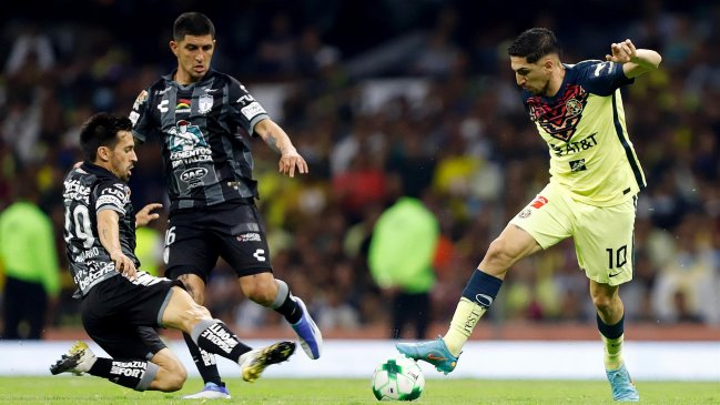 América contó con un gol de Diego Valdés en empate ante Pachuca en las semifinales en México
