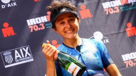 ¡Gigante! Bárbara Riveros se impuso en el Iron Man 70.3 de Pays D'Aix-en-Provence