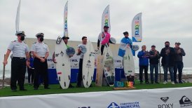 Peruanos armaron su propia fiesta en el Iquique Surf Pro 2022