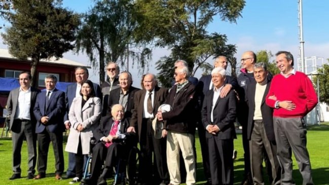 Los mundialistas de Chile 1962 fueron homenajeados por la ANFP a 60 años de la gesta