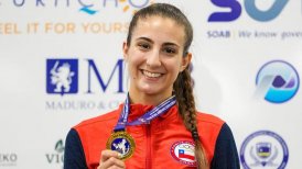 Valentina Toro se coronó campeona en el Panamericano de Karate en Curazao