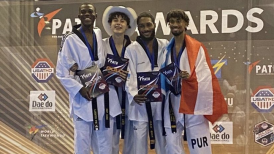 Cristián Olivero ganó medalla de oro en Panamericano de Taekwondo en Estados Unidos