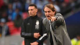 Roberto Mancini, técnico de Italia: Argentina nos pasó por encima