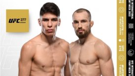 Chileno Ignacio Bahamondes será parte la cartelera del evento UFC 277