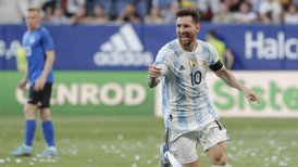 Lionel Messi fue genio y figura goleadora en victoria de Argentina sobre Estonia