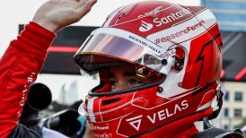 Charles Leclerc saldrá desde la pole position en Azerbaiyán