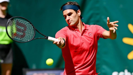 Roger Federer quedó a un paso de salir del top 100
