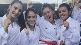 Chile se alzó con oro en karate femenino por equipos en los Juegos Bolivarianos de Valledupar
