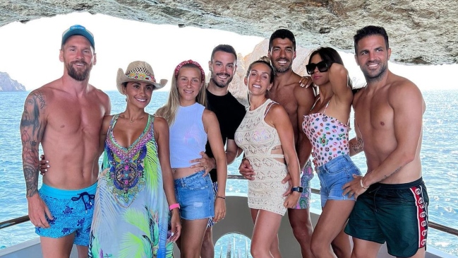 Lionel Messi y "su bandita" sigue disfrutando de sus vacaciones en Ibiza