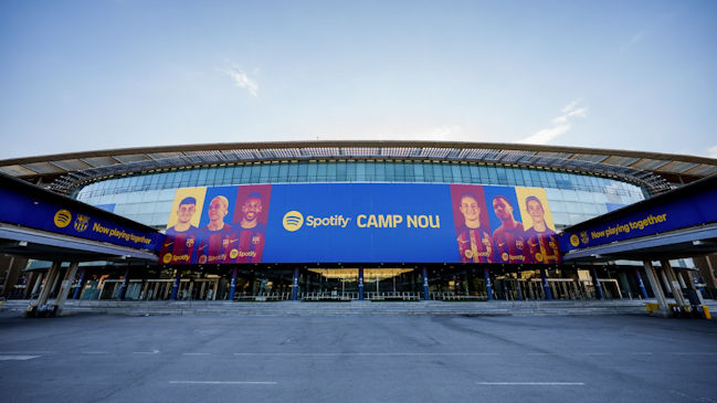 FC Barcelona rebautizó su estadio como Spotify Camp Nou