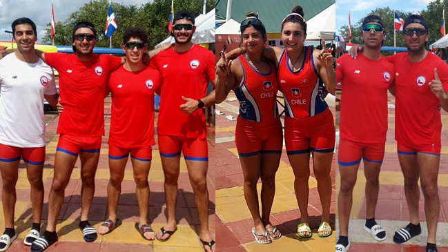 El Team Chile de canotaje cosechó tres medallas de oro en los Juegos Bolivarianos de Valledupar