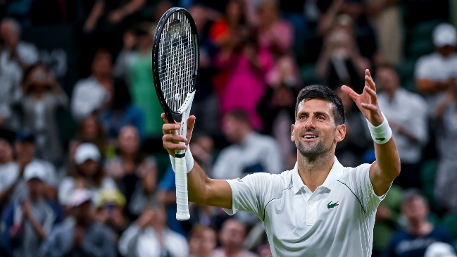 Novak Djokovic frenó el impulso del sorprendente Tim Van Rijthoven y pasó a cuartos de Wimbledon