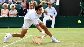 El gesto de Cristian Garin que llamó la atención en su triunfazo en Wimbledon