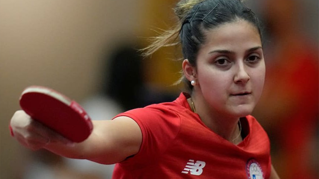 Daniela Ortega se impuso a Paulina Vega en "duelo de chilenas" por el oro del tenis de mesa en Valledupar