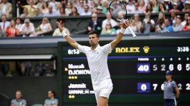 Djokovic reaccionó y frenó el ímpetu de Jannik Sinner en Wimbledon