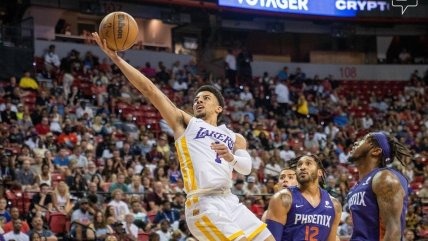 Scotty Pippen Jr. acaparó miradas en la caída de Los Lakers ante Phoenix Suns en la NBA Summer League