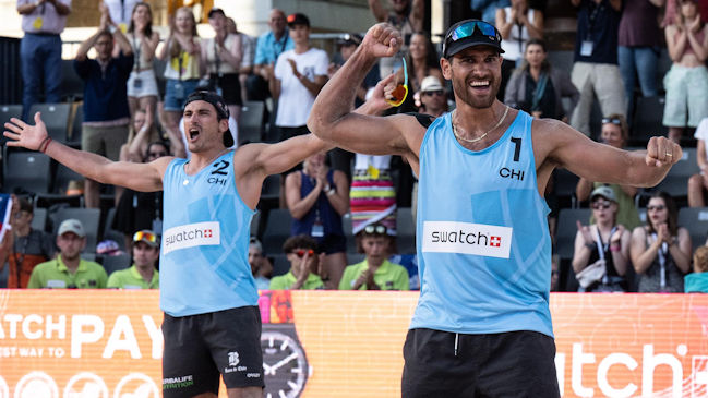 Los Primos Grimalt entraron al top 10 mundial de la Federación de voleibol