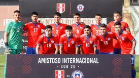 La Roja sub 20 derribó a Perú en Lima con Darío Osorio como figura