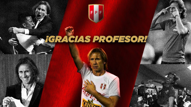 Perú oficializó la salida de Gareca: Gracias por hacernos vivir una de nuestras mejores épocas