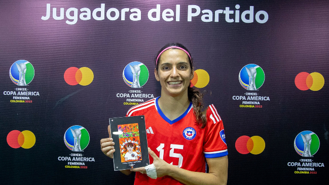 Daniela Zamora fue elegida la figura del triunfo de Chile por penales ante Venezuela