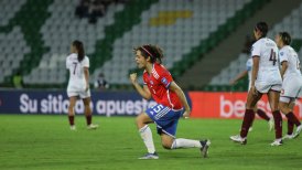 El tremendo golazo de Daniela Zamora para la ventaja de Chile ante Venezuela