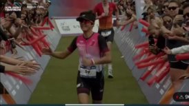¡Tremenda! Bárbara Riveros ganó importante Triatlón en Francia