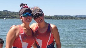Antonia Pichott y Magdalena Nannig rozaron el bronce en el Mundial de Remo