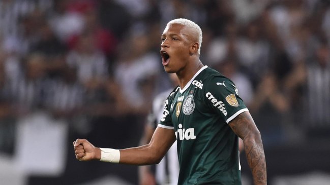 Palmeiras salvó un agónico empate ante Atlético Mineiro de Eduardo Vargas en la Libertadores