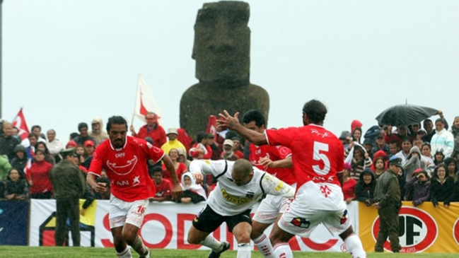 Se cumplieron 14 años del histórico partido entre Rapa Nui y Colo Colo por Copa Chile