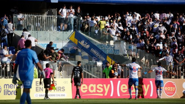 La ANFP recibió millonaria multa por incidentes en Supercopa entre la UC y Colo Colo
