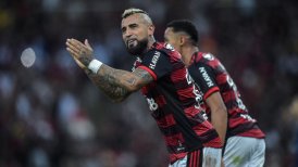 Libertadores: Flamengo batió a Corinthians y selló su paso a semifinales con Vidal en cancha
