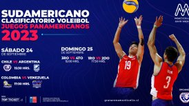 El CEO y el Arena Monticello albergarán el Sudamericano de voleibol clasificatorio a Santiago 2023