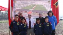 "Esto es Unión": U. Española celebra el inicio de la construcción de su Ciudad Deportiva