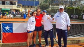 Chile clasificó al Mundial de tenis femenino sub 16