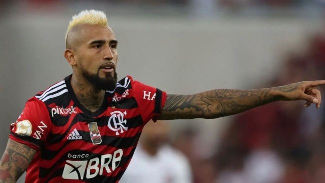 Arturo Vidal será titular en revancha de Flamengo ante A. Paranaense en Copa de Brasil