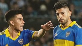 Boca Juniors sancionó a los jugadores Zambrano y Benedetto por pelea