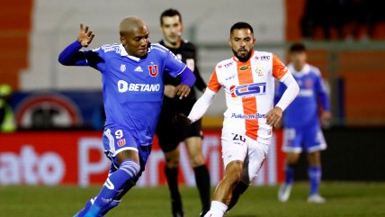La U buscará darse un envión anímico en su visita a Cobresal por la Copa Chile